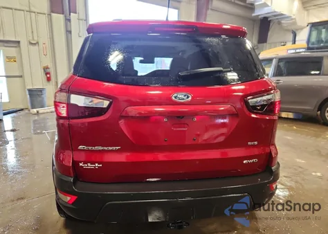 2018 Ford Ecosport Ses z USA, uszkodzony, nr VIN MAJ6P1CL6JC181788